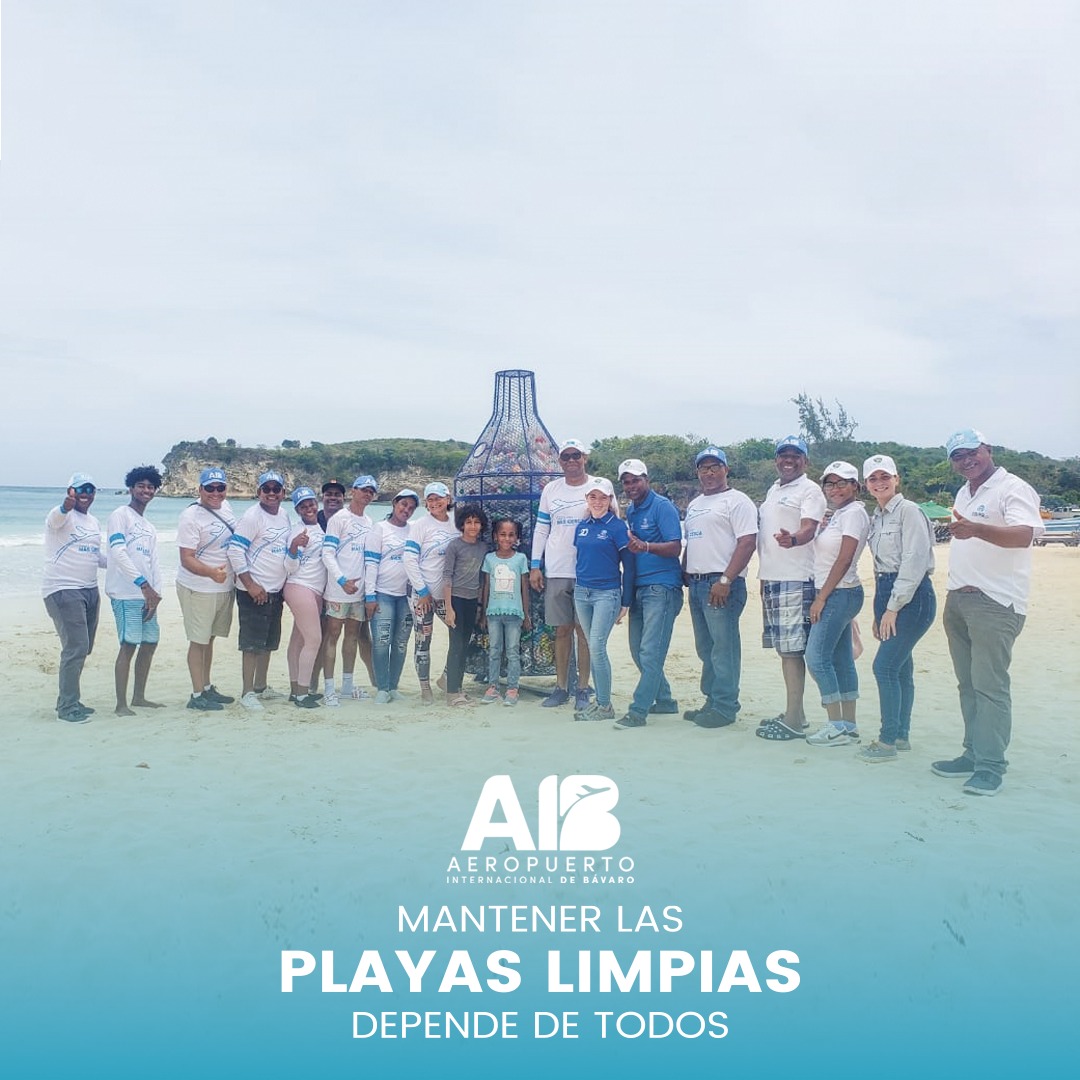 AIB fomenta la Limpieza de Costas en Playa Macao para disfrute de los turistas