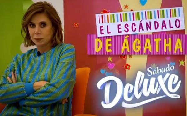 Agatha Ruiz de la Prada se sienta esta noche en el plató del ‘Deluxe’