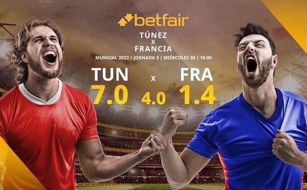 Túnez vs. Francia: horario, TV, alineaciones, estadísticas y pronósticos