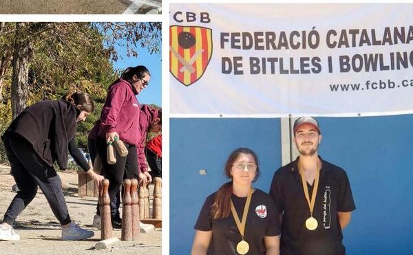 Pol Viladrich i Carla Muntada lideren el Circuit Individual Sub 25 de bitlles catalanes