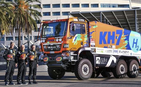 KH-7 Epsilon, el primer camión de hidrógeno en el Dakar