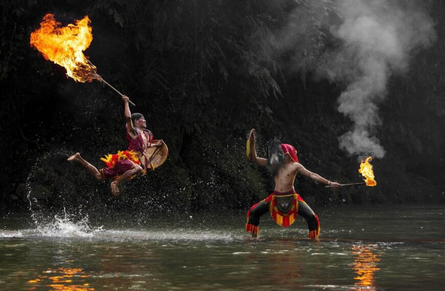 La danza javanesa del Kuda Lumping