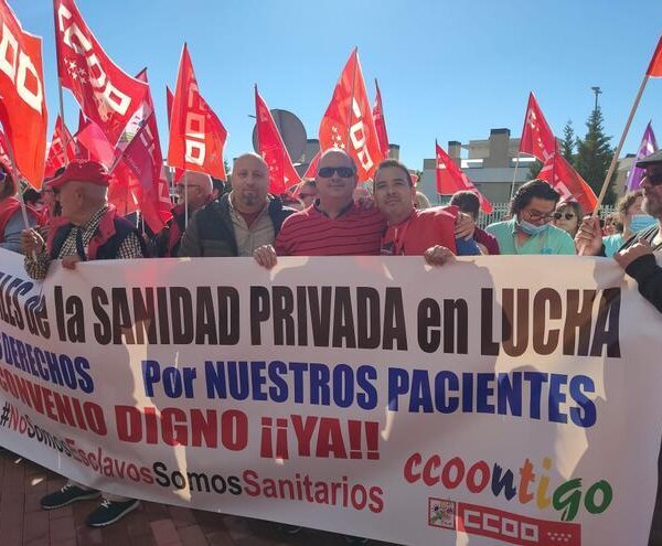 70.000 trabajadores de la sanidad privada denuncian condiciones muy precarias: “Nadie se acuerda de nosotros”