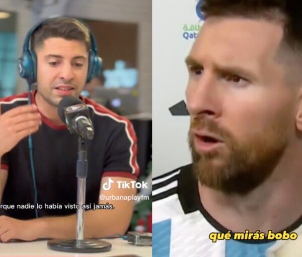 Gastón Edul reveló el detrás de escena del “qué mirás, bobo” de Lionel Messi y admitió un detalle: “Me fui preocupado”