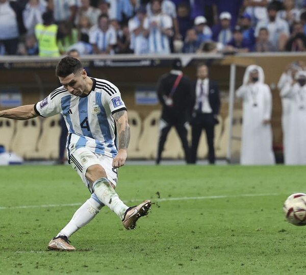 Argentina vs. Francia: el penal de Gonzalo Montiel que le dio el título mundial a la selección