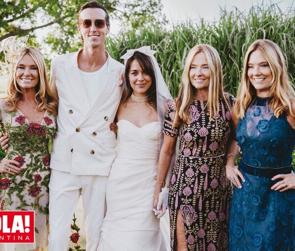 La boda de Sonia Zavaleta. La hija de la trilliza María Emilia se casó con Isidro Escalante: las fotos