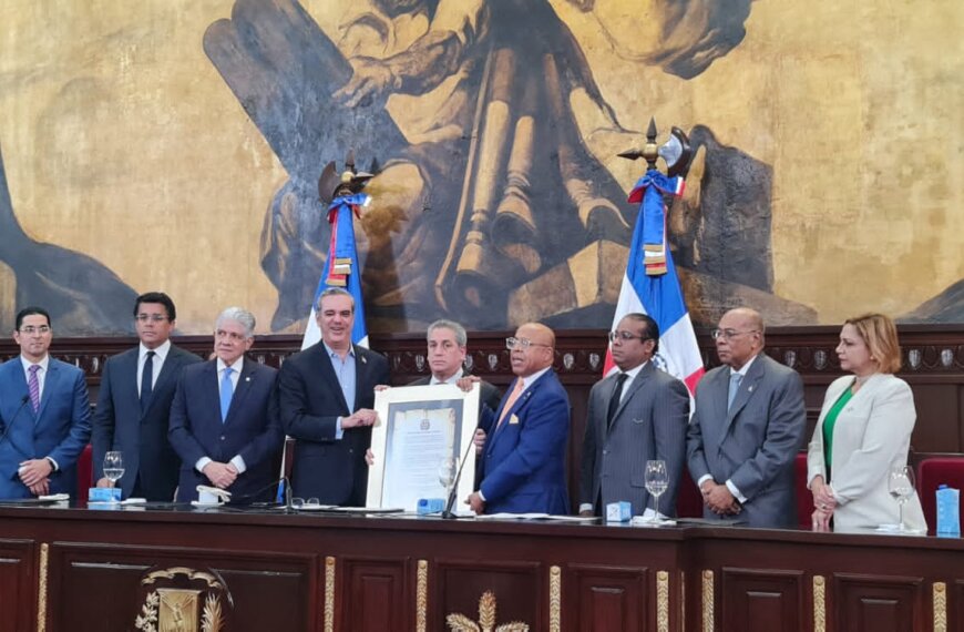 Cámara de Diputados reconoce a Cap Cana por 20 años inversiones turísticas