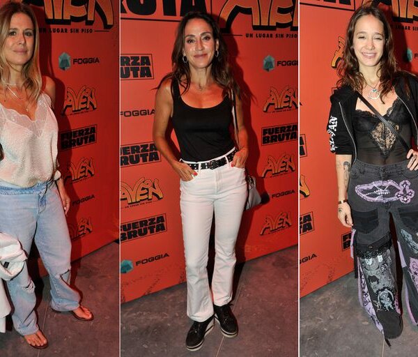 El look de los famosos en el estreno del nuevo espectáculo de Fuerza Bruta