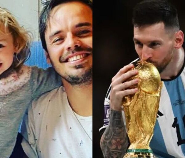 La peculiar pregunta de la hija de Benjamín Rojas sobre Lionel Messi que lo descolocó