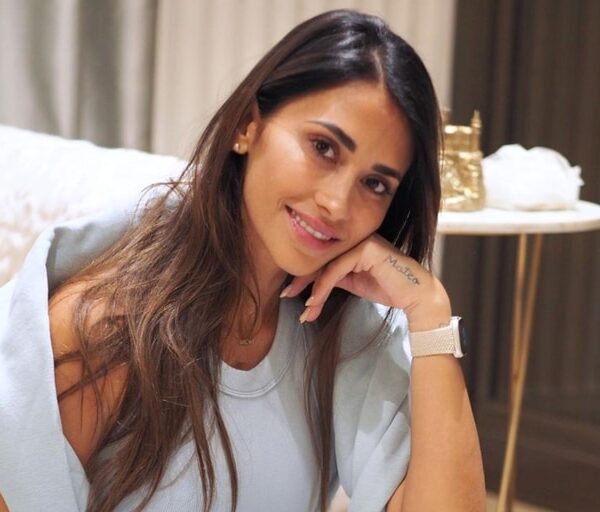 Antonela Roccuzzo subió una foto vestida con los colores de la Argentina que revolucionó Instagram