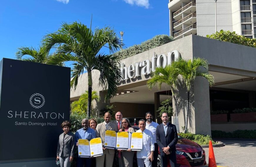 Hotel Sheraton Santo Domingo reconocido por calidad en la provisión de servicios