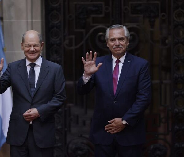 Mensaje de Olaf Scholz junto a Fernández: “La seguridad jurídica es importante en todo el mundo”