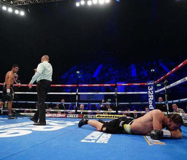 Ezequiel Maderna dio la gran sorpresa en Wembley: venció a Karol Itauma y se quedó con el título internacional semipesado del Consejo Mundial de Boxeo