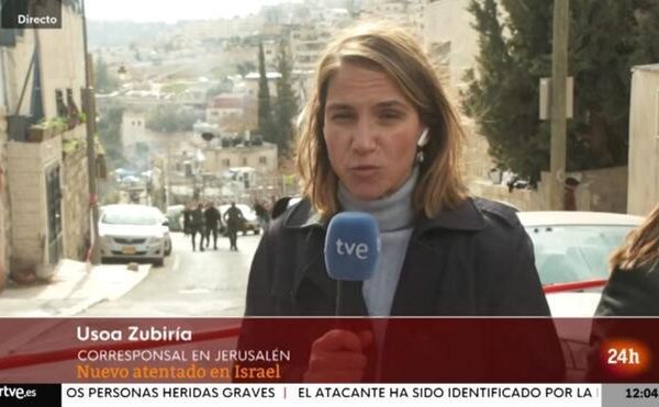 Un equipo de RTVE, obligado a interrumpir la conexión por la Policía israelí tras un atentado