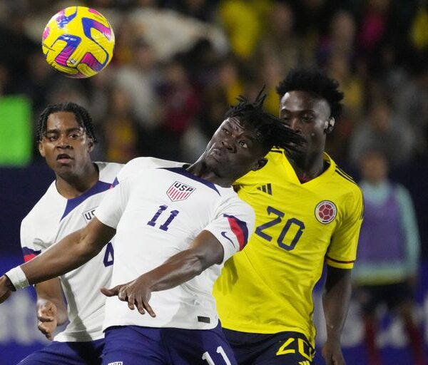 EEUU y Colombia igualan sin goles en amistoso