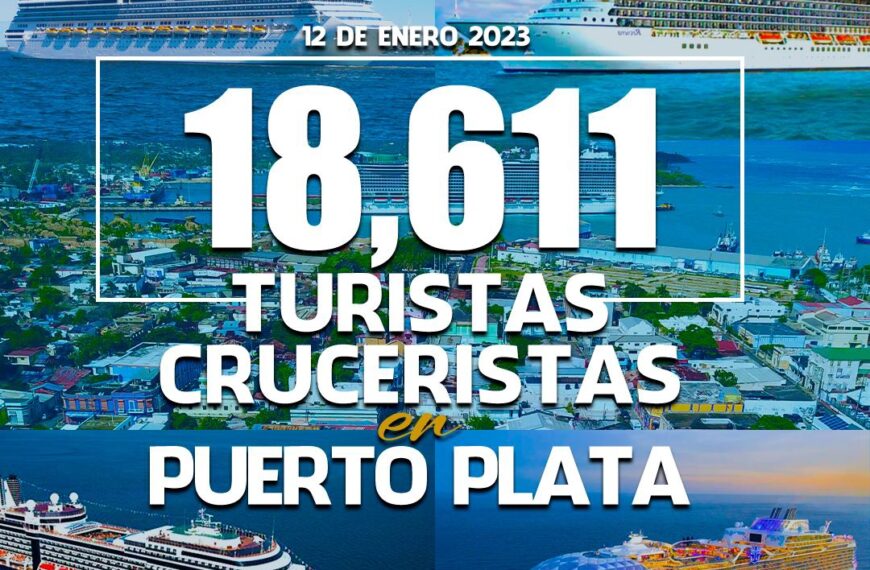 Puerto Plata recibe este jueves 18,611 cruceristas en cuatro embarcaciones