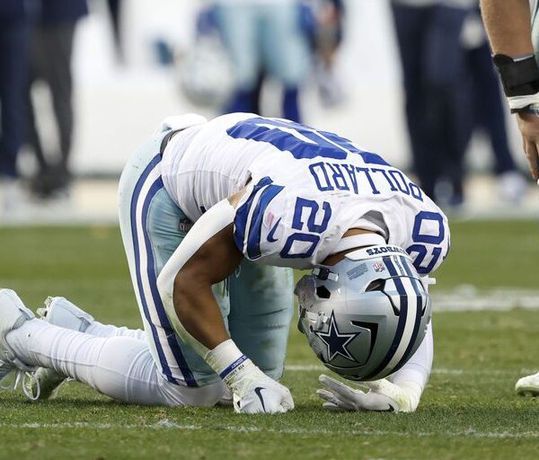 Pollard, de Cowboys, abandona duelo ante 49ers por lesión