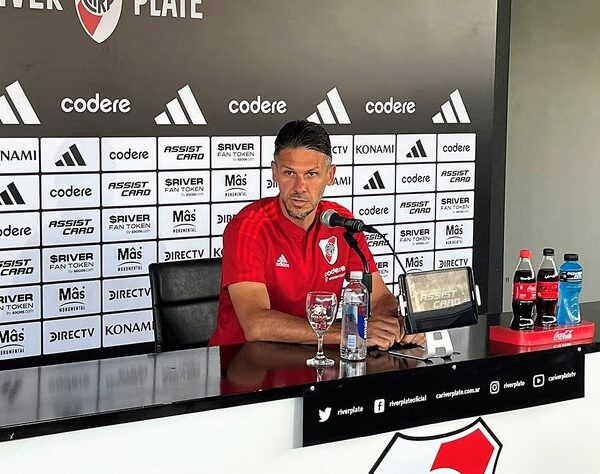 Martín Demichelis habló antes del debut de River ante Central Córdoba