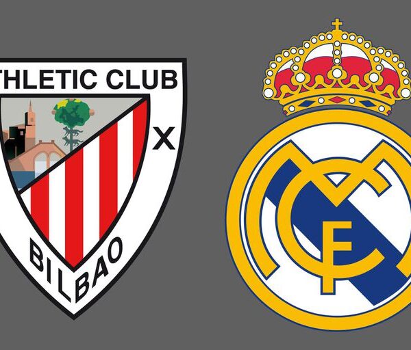 Real Madrid venció por 2-0 a Athletic Club de Bilbao como visitante en la Liga de España