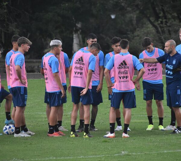 Sub 20: Argentina, al mando de Javier Mascherano, debuta este sábado en el Sudamericano
