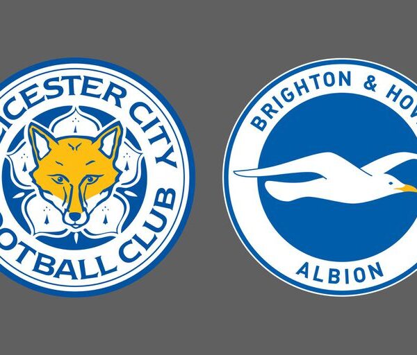 Leicester City y Brighton empataron 2-2 en la Premier League