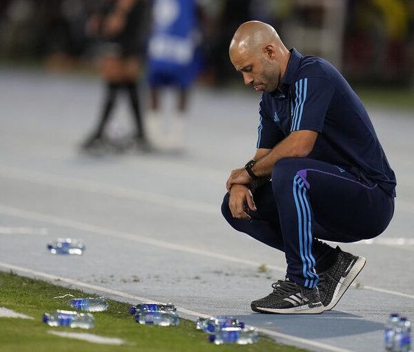 Javier Mascherano dio a entender que se va de la selección argentina Sub 20, tras el fracaso en el Sudamericano de Colombia