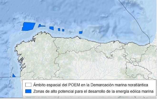 Estos son los lugares de España donde podrán instalarse parques eólicos marinos