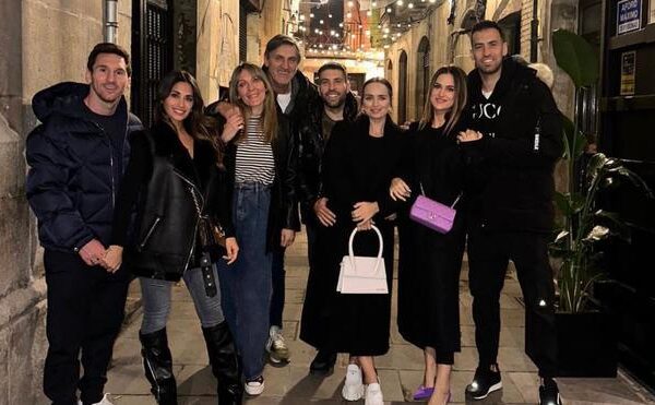La cena de Messi con Busquets y Alba