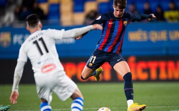 Estanis Pedrola redirige al Barça Atlètic a la senda del triunfo