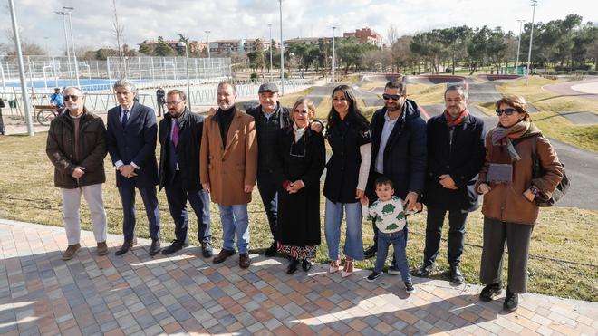 Villacís inaugura el nuevo jardín de Carlos Matallanas, “uno de los parques más bonitos de Madrid”