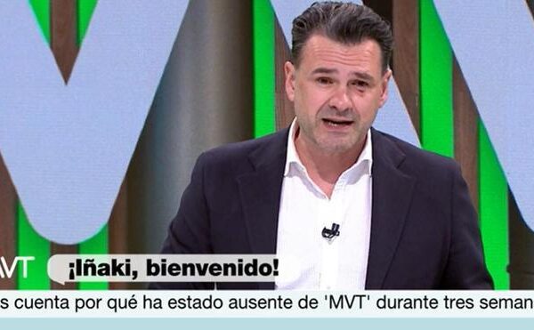 Iñaki López reaparece en ‘Más vale tarde’ y desvela su problema de salud