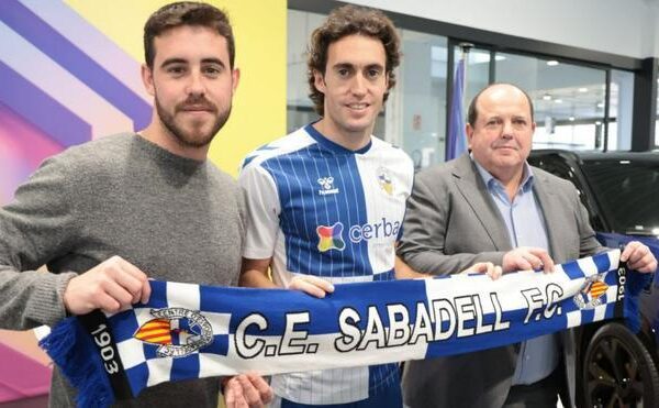 Baena, presentado con el Sabadell: “Estoy preparado para el reto”