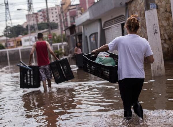 Las lluvias dejan ya 57 muertos en Brasil