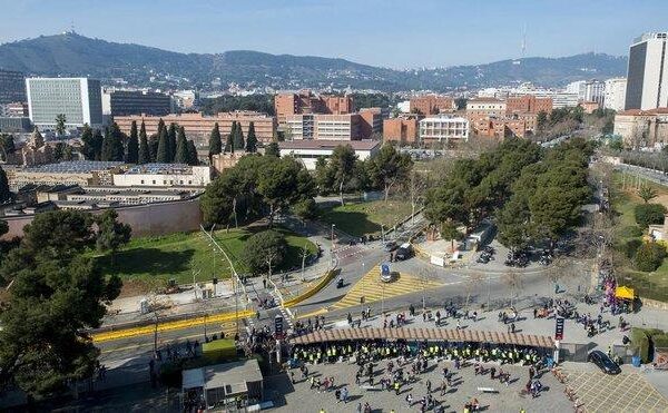 Las obras del acceso al Camp Nou… ¿Acabarán?