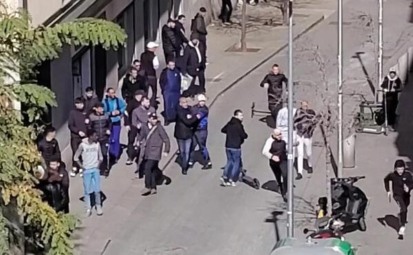 Un vídeo capta al autor de los disparos del tiroteo en el centro de Barcelona