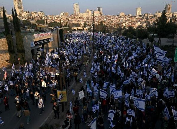 Protestas masivas contra la reforma judicial en Israel