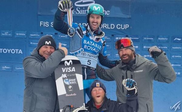 Eguibar, subcampeón de la Copa del Mundo de Snowboardcross