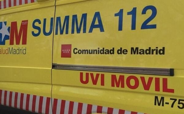 El choque de dos vehículos deja una muerta y un herido en Madrid