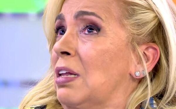Carmen Borrego se derrumba en ‘Sálvame’: “He pasado muchas cosas en mi vida, pero esta es la peor”