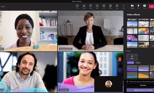 Microsoft Teams mejorará las videoconferencias con filtros de vídeo, audio espacial y avatares