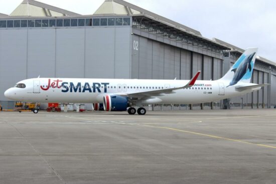 JetSmart aumenta su flota al recibir su cuarto A321