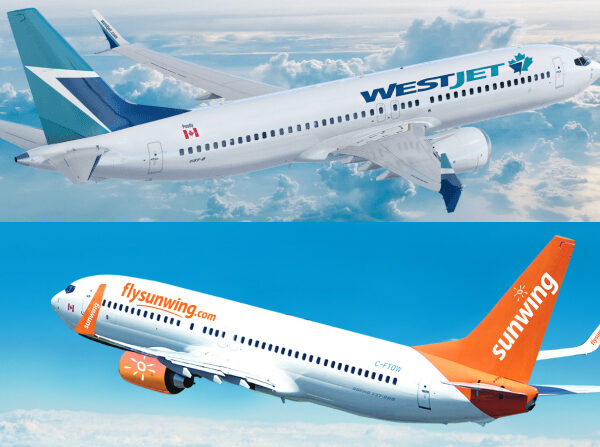 Canadá permite a Westjet absorber a Sunwing con estrictas condiciones