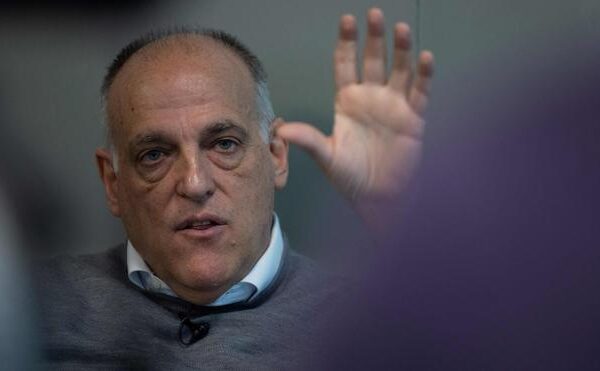 Tebas: “No podemos mirar a otro lado con el Barcelona”
