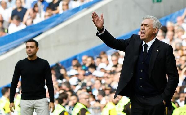 El balance de Ancelotti en los 16 partidos contra el Barça