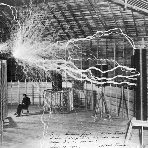 El laboratorio de Nikola Tesla