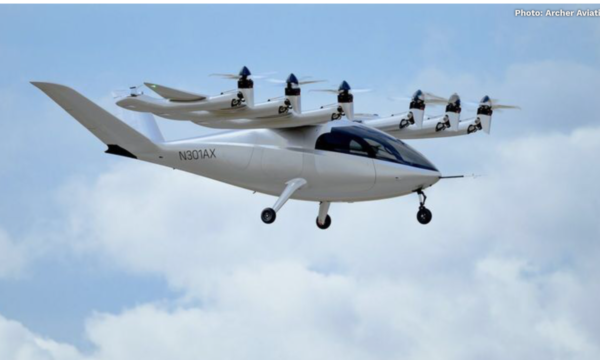 United lanza ruta con el taxi aéreo y encarga más aviones eléctricos