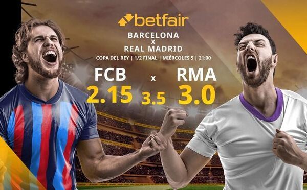 FC Barcelona vs. Real Madrid: horario, TV, alineaciones, estadísticas y mejores pronósticos