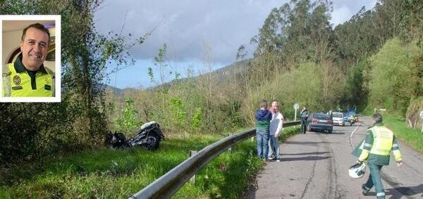 La enorme tragedia que evitó Dámaso, el guardia civil atropellado en Pravia: “Se hubiera llevado el pelotón de ciclistas por delante”