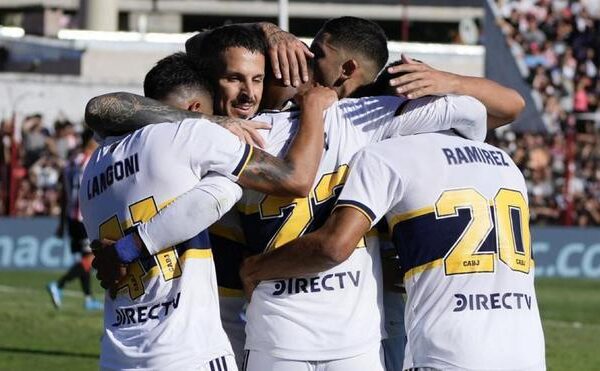 Boca golea a domicilio a Barracas Central