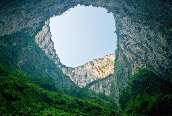 Así es el mayor foso natural del mundo